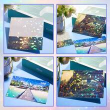 20/50 Sheets A4 Holographic Self-Adhesive Laminating Film For Photos, Stickers And DIY Crafts - Diamond - View 6
