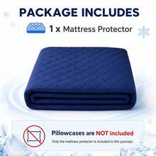 AVXLRQ Almohadilla refrescante de verano (sin funda de almohada): agradable para la piel, transpirable, fresca para dormir, protección elástica para el colchón, resistente a las arrugas y a la decoloración, lavable a máquina, varios colores para elegir. Color aleatorio. - Negro - Ver 10
