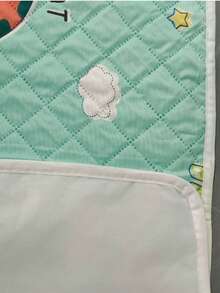 1pc Baby Diaper Changing Pad, Soft Breathable Skin-Friendly Durable, Washable And Reusable, Suitable For Newborn Boys And Girls, Baby Gift - Multicolor - View 4