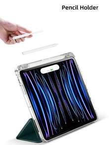 DANYCASE 保護殼，相容於 iPad A16 2025、Air 11/13、M3 2025、Mini 7 A17、Pro 2024、Air 11/13、M2 2024、Pro 11/13、M4 2024、Pro 12.9、7/8/9代、10.2、10代、10.9、Air 4/5、10.9、Pro 11、4/5/6代、Mini 6 - 墨綠色 - 查看 3
