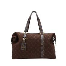 Vintage Embossed Large Capacity Tote Bag 2025 Autumn/Winter New High Quality Travel Bag - Brown - View 7