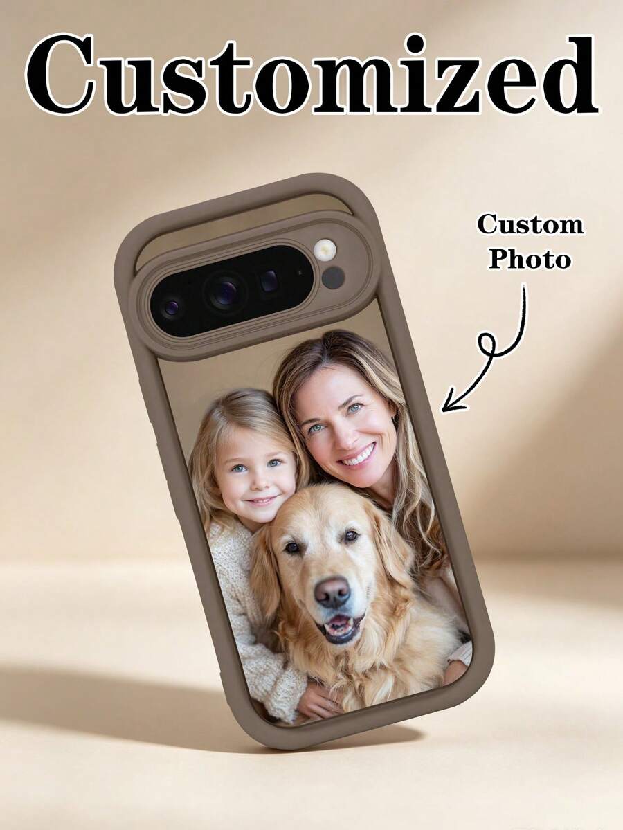1 pièce Coque de téléphone personnalisable avec photo, Photo d'été/Y2K/Famille/Amis/Couple Anniversaire, Coque de téléphone transparente anti-chute aux quatre coins, Compatible avec 10a/10pro/9pro/9a/8a/8/8pro/7/6, Coque de téléphone d'été | Coque de téléphone premium | Cadeau pour femmes - Tabac - Voir 1