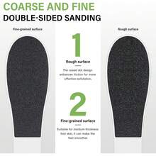 1/4/10pcs Foot File, Double-Sided Sandpaper Foot Care File, Professional Sandpaper Foot Callus Removal Tool, Coarse And Fine Double-Sided Foot Brush, Suitable For Soft Feet, Dead Skin Feet, Foot File Care, Foot Exfoliation, Easy To Use - A - View 7