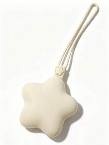 Star-Shaped Pacifier Storage Bag, Dust-Proof Silicone Material, Compact And Portable, With Hanging Rope, Can Hang And Store Earphones, Keys, Coins - Multicolor - View 13