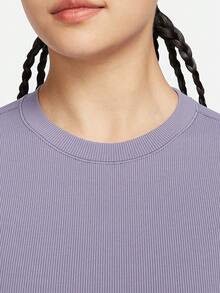 Nike 正品新款女款親膚羅紋短袖短版上衣 FN7468-509 - FN7468-509 - 查看 4