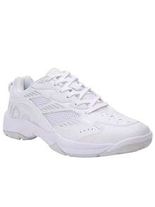 KUMPOO Men's Training Shoes Low-Top Anti-Slip Cushioning Lightweight Daily Sports Shoes KHR-D16 - White - View 7