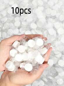 Portable Compressed Towels Portable Disposable Mini Compressed Coin Tissue Toilet Paper Tablets Wet And Dry Use Coin Tissue For Travel, Camping, Hiking, Sport, Beauty Salon Travel Essentials Travel Organizer For Beach Summer Vacation Back To School - White - View 11