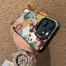 [24-Hour On-Site Shipping]Four Seasons Flower Language Phone Case, Suitable For Apple 15Promax, IPhone16Pro With Floral Pattern, 144Pro With Pattern, 17Air - 圖片1PCS - 查看 4