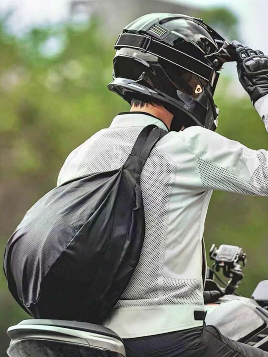 Outdoor Motorcycle Helmet Storage Bag, Large Capacity, Thickened Wear-Resistant, Dedicated For Full Face Helmet, Motorcycle Gear Handbag - Multicolor - View 1