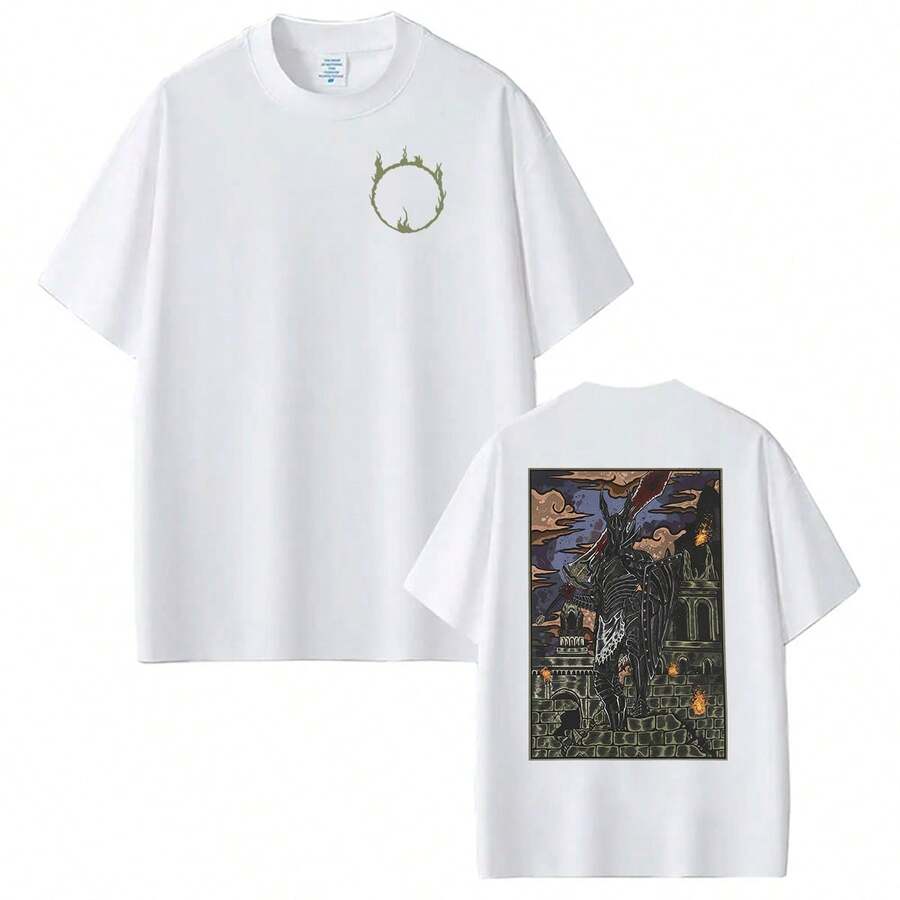 Men T-Shirts - White - View 1