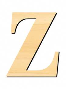 حروف خشبية كبيرة 45 سم/17 بوصة A-Z وأرقام 0-9 قابلة للتخصيص، لافتات حروف وأرقام خشبية قابلة للطلاء لديكور جدران المنزل، عيد الميلاد، الزفاف، ديكور الحفلات - 17 بوصة حروف/أرقام - مشاهدة 38