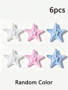 1/2/4/6件裝海星矽膠溢水塞、溢水環，易安裝，浴室洗手盆溢水蓋，洗臉盆/浴缸排水孔蓋，適用於廚房和浴室水槽，有效防止溢水與積水，居家浴室裝飾 - 彩色 - 查看 11