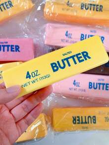 Butter Stick Shaped Squeeze Stress Relief Toy, Sticky Malleable Slow Rebound Sensory Toy For Adults - Multicolor - View 12