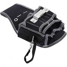 Multi-Functional Electrician Maintenance Tool Waist Pack, Portable Waist Design. Made Of High-Quality Wear-Resistant Oxford Cloth With Multiple Classified Storage Tanks. - Multicolor - View 10
