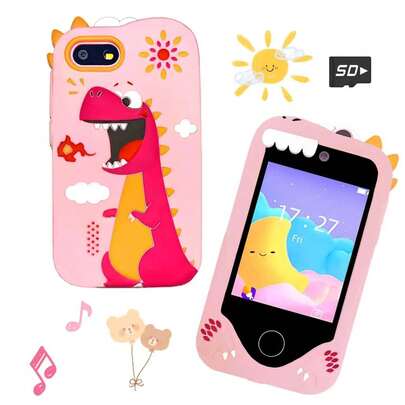 Children's Smart Phone, Perfect Holiday Gift For Christmas And Children's Day, Fun Learning Toy Suitable For Kids Aged 3-12, Comes With Free SD Storage Card