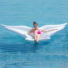 1pc Large Inflatable Butterfly Wing Pool Float, Oversized Floating Lounge Chair, Suitable For 1-2 People To Relax In Pool, Beach And Summer Water Play - Multiple Styles - View 6