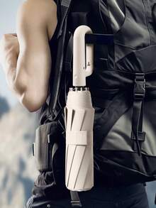 108cm/42.52inch, Foldable, Fully Automatic Umbrella, Sunny Day, Rainy Day, Multi-Functional, Minimalist Design, Portable, New Design Style Umbrella, Outdoor Camping, Golf Sports, Folding Umbrella - Multicolor - View 3