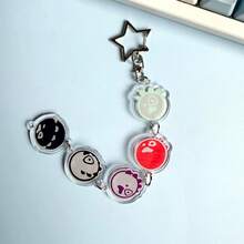 1pc COR TIS '26 PY PD Tour Keychain, Cute Keyring Pendant, Phone Strap, Fan Merchandise, Compact And Lightweight, Suitable For Backpacks And Keys, Fan Support Accessory, Minimalist And Elegant, Exquisite Gift For Fans And Collectors. A Gift You Can't Resist - Multicolor - View 8