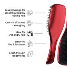 Tangle Teezer Detangling Hairbrush Mini The Devil Wears Prada - Red - View 3