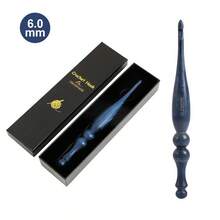 Jarum Rajut Kayu Solid Laminasi Bermotif Biru Klasik, Pegangan Ergonomis yang Nyaman, Kepala Jarum yang Halus dan Tahan Gores, Hadiah Buatan Tangan Premium, Cocok untuk Penggemar Rajut DIY untuk Proyek di Rumah dan Luar Ruangan - jarum rajut - View 21
