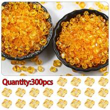 200-300顆 6/8mm 彩色透明雙尖塑膠散珠，DIY珠寶製作配件，適用於項鍊與手鍊 - 塑膠 - 查看 16