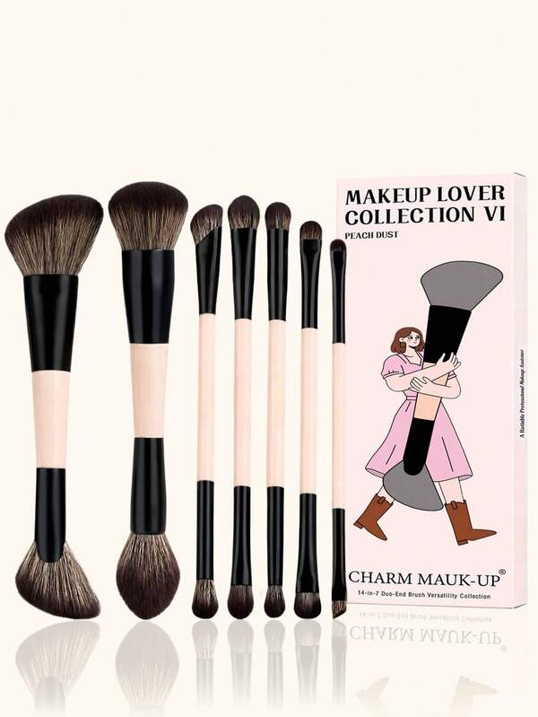 3/5/7pcs Makeup Brush Set Foundation Brush Powder Brush Contour Brush Highlighter Brush Blush Brush Concealer Brush Eyeshadow Brush Professional Makeup Tools Soft Fiber Bristles, Portable Suitable For Travel Use, Perfect Gift For Women And Girls. Makeup Brush Set, Makeup Brush Tool Kit, Makeup Brush Set, Complete Makeup Tool Set, Makeup Brush Set, Complete Makeup Tool Kit, Brush Set, Makeup Brush Gift Set, Set