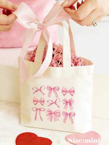 5/10pcs Mini/S/M/L Size Reusable Cute Rabbit Bow Heart Pattern Canvas Gift Bags Party Favor Bags Set, Birthday Party Kids Theme Party Gift Bags Baby Shower Back To School Graduation Party Theme Party Thanksgiving Christmas Anniversary Party Gift Packaging Bags Essential - View 38