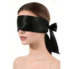 1pc Satin Fabric Masquerade Game Eye Mask, Eye Decoration, Cosplay Stage Performance Costume Eye Mask,Halloween - Multicolor - View 3