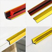 118.11 Inch Self-Adhesive PVC Wall Decorative Trim, 2cm Wide Wall Gap Sealing Tape, Easy Tear Gap Coverage, Wall And Ceiling Protection - A - View 6