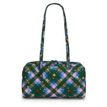 Nylon Bowling Bag, Tote Bag With Top Handle And Key Lanyard, Minimalist Casual Large Capacity Commuter Work Bag, Fashion Polka Dot Shoulder Handbag, Suitable For Daily Wear - Multicolor - View 14