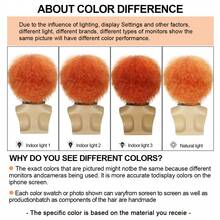 Orange Bob Wig Women Short Straight Cosplay Wig 6 Inch Synthetic Hair Halloween Costume Party Wig Side Part Short Wig For Women - Burnt Orange - View 9