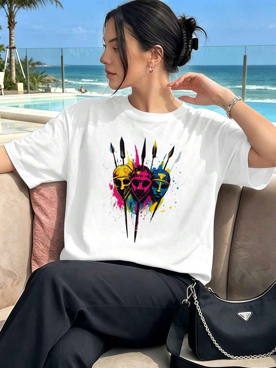 Damskie T-shirty | Moda Damskie T-shirty | SHEIN Polska