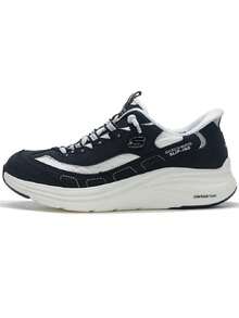 Skechers Zapatos deportivos casuales CONTOUR FOAM para mujer, zapatos ligeros de estilo de vida deportivo y viaje 150412-BKW - Blanco y negro - Ver 6