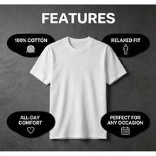 Men'sgraphics,Thickfabriccrewneckshortsleevedwithdollarpattern,Easytowear,Comfortableandbreathable - 白色 - 查看 7