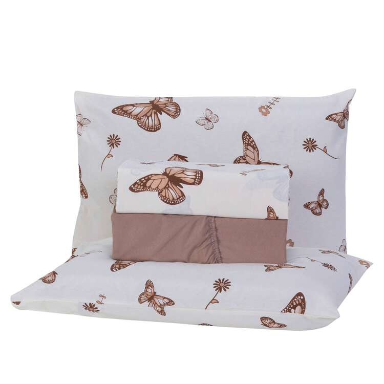 4-Piece Double Bed Sheet Set 100% Cotton Percale - CL04. - View 2
