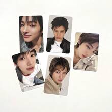 1set5pcs GREENGREEN Album Merchandise Photocards YZY 2.0 Lucky Card Benefit (Randomly Shipped) - Multicolor - View 3
