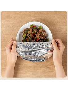 5/10/20/30/40/50pcs Elastic Food Preservation Covers, Suitable For Storing Food, Vegetables And Fruits - Multicolor - View 5