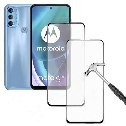 Coqecase 2x Mica Cerámica Mate Moto G71 | Anti Huellas + Anti Reflejo + Súper Resistente