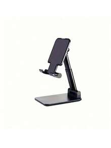 1pc Aluminum Alloy Desktop Phone Stand - Adjustable Desktop Phone Holder, Compatible With Phone Cases, Suitable For Home Office And Watching Movies - Multicolor - View 11
