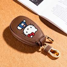 1 buah Dompet Kunci Hello Kitty Sanrio Lucu, Pengatur Kunci Mobil dengan Resleting Emas, Gantungan Kunci Multifungsi, Desain Ringkas, Cocok untuk Digunakan Seluruh Keluarga, Hiasan Tas, Aksesori Lucu dan Menyenangkan, Penutup Resleting Tahan Lama, Hadiah Penting untuk Halloween, Natal, dan Ulang Tahun - MultiWarna - View 11