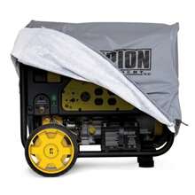 Weather-Resistant Storage Cover For 2800-4750-Watt Portable Generators - Gray - View 4