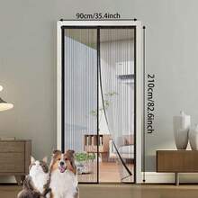 Magnetic Mosquito Net Door Curtain, Hands Free Mesh Screen Door, Anti Insect Bug Protection Curtain For Home Patio Balcony Bedroom Easy Install - Magnetic Door Curtain - View 7