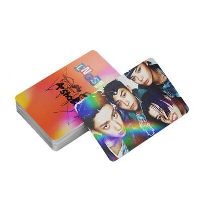 124 szt. laserowych holograficznych kart LOMO LNGSHOT Album 4SHOBOIZ Vo K POP Merchandise, fotokarty, karty zdjęć, Arirang, akcesoria BTS21, Bangtan, fotokarta