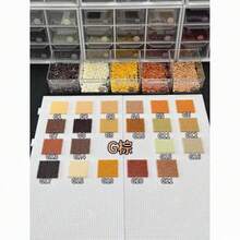 Brown G Series 2.6mm Mini Fusion Beads, High Quality Iron Fuse Beads Refill Pack, Compatible DIY Pixel Art Material For Handmade Jewelry & 3D Craft Decoration - Multicolor - View 4
