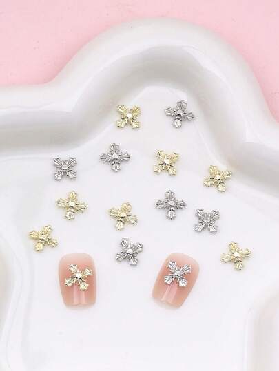 10 buc. decorațiuni metalice pentru nail art, stil punk, accesorii și provizii pentru unghii