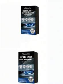 Hikmarion Headlight Restoration Polishing Kit, Removes Yellowing And Oxidation From Headlight Covers, Polishes To Clear, Protects In One Step, Restores Headlight Brightness - Liquid - View 12