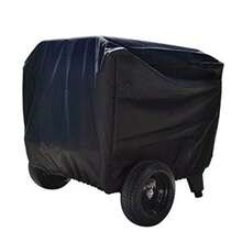 6811 Portable Storage Cover, Black Waterproof Outdoor Storage Cover, Fits 5kW - 8kW Portable Generators, UV Resistant, Heavy Duty Fabric, Compatible - Black - View 3
