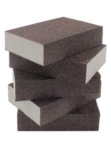 2/4pcs Sandpaper Block Set, Covering Coarse To Extra Fine Grits, Suitable For Wet And Dry Use, Reusable And Easy To Clean. Ideal Tool For Woodworking, Furniture Making, Primer Sanding, Metal Wall Treatment, Rust Removal And More. - Multicolor - View 2