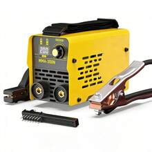 200A Portable Inverter Welding Machine with Accessories, Featuring Lift TIG, LED Screen Mini Inverter Welder, Portable Inverter Welding Machine, Arc Welding Machine, Stick Welder, No Gas Welding Machine for Home DIY Projects, Outdoor And Home Use. - Tipo de Enchufe B USA (110-127V) - Ver 6