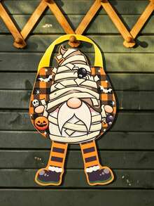 Halloween Candy Trick Or Treat Bag, Ghost Pumpkin Goblin Non-Woven Fabric Tote Gift Bag, Trick Or Treat Snack Bag, Holiday Party Decoration Gift Bag, Children's Halloween Snack Gift Storage Bag - Tote Bag - View 12